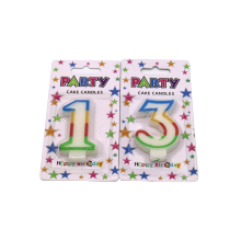 Kids Birthday Decoration Cake Shape Birthday Candles